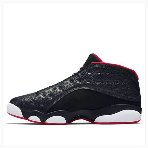 Air Jordan 13 Nike Retro Low Bred Zapatillas Hombre Negras Rojas | JD-579JK