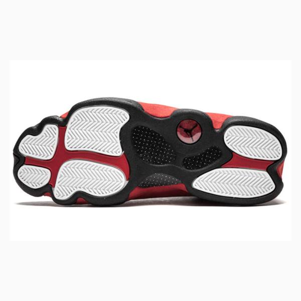 Air Jordan 13 Nike Retro Playoffs Zapatillas Baloncesto Hombre Negras Rojas | JD-486TF