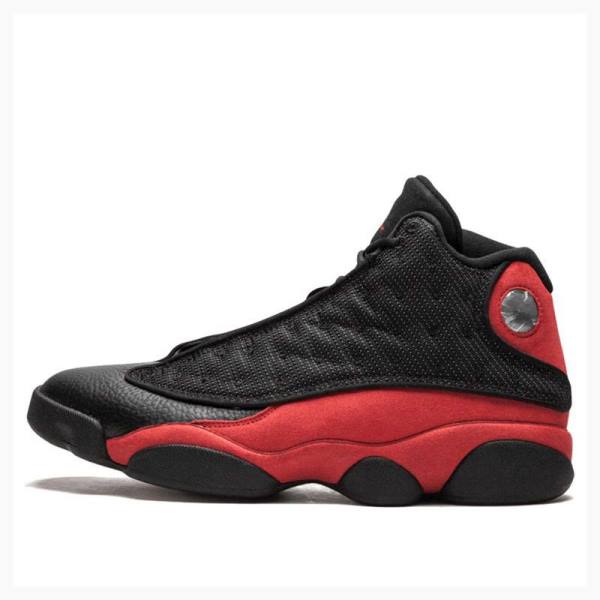 Air Jordan 13 Nike Retro Playoffs Zapatillas Baloncesto Hombre Negras Rojas | JD-486TF