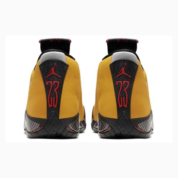 Air Jordan 14 Nike Retro Ferrari Zapatillas Baloncesto Hombre Doradas Negras | JD-351ZV