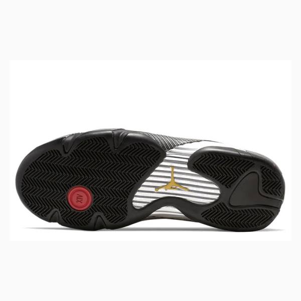 Air Jordan 14 Nike Retro Ferrari Zapatillas Baloncesto Hombre Doradas Negras | JD-351ZV