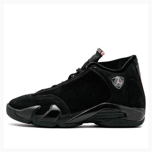 Air Jordan 14 Nike Retro Zapatillas Baloncesto Mujer Negras Rosas | JD-678KP