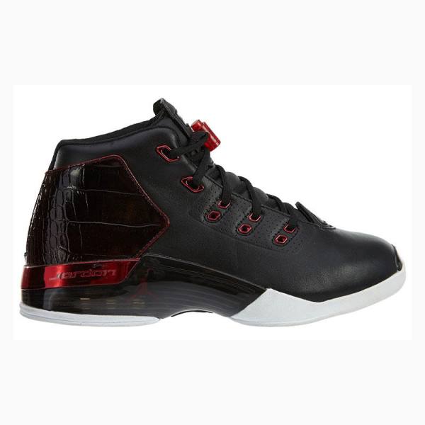 Air Jordan 17 Nike Retro Bulls Zapatillas Baloncesto Hombre Negras Rojas | JD-148UB