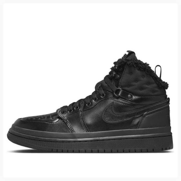 Air Jordan 1 Nike Acclimate Triple Zapatillas Baloncesto Mujer Negras | JD-405BP