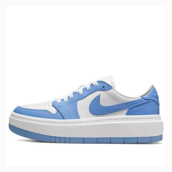 Air Jordan 1 Nike Elevate Low SE Zapatillas Mujer Blancas Azules | JD-781BO