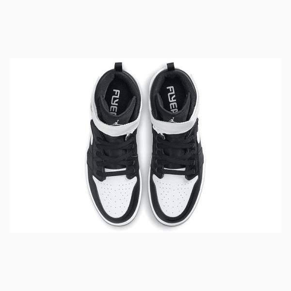 Air Jordan 1 Nike FlyEase Zapatillas Baloncesto Hombre Negras | JD-027ML