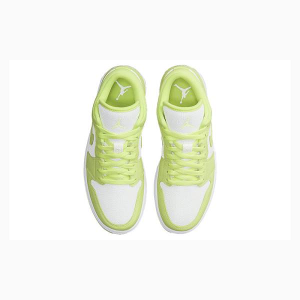 Air Jordan 1 Nike Low Limelight Zapatillas Mujer Verde | JD-358CE