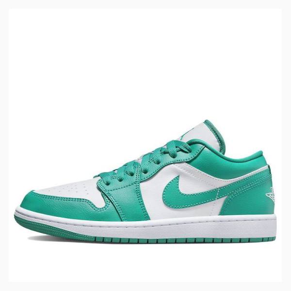 Air Jordan 1 Nike Low Turquoise Zapatillas Mujer Verde | JD-052JR