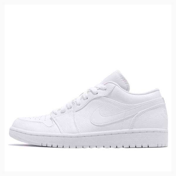 Air Jordan 1 Nike Retro Low Zapatillas Hombre Blancas | JD-278FI