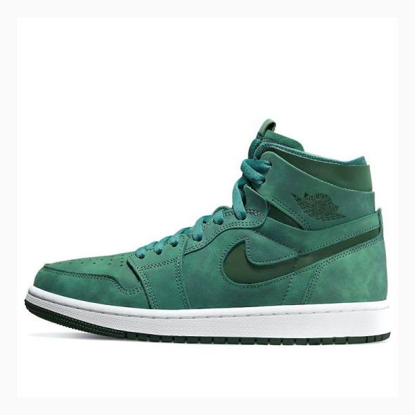 Air Jordan 1 Nike Zoom Air CMFT Zapatillas Baloncesto Mujer Verde | JD-384GY