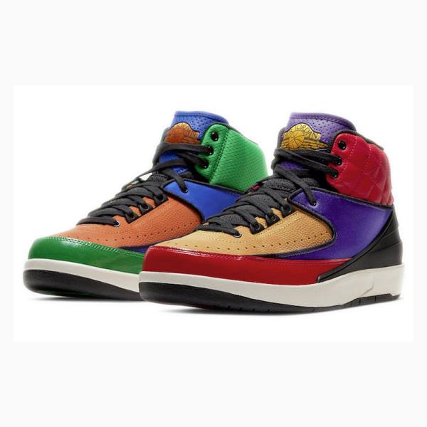 Air Jordan 2 Nike Retro Rivals Zapatillas Baloncesto Mujer Multicolor | JD-397QU