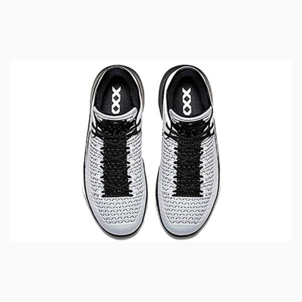 Air Jordan 32 Nike Low Zapatillas Hombre Blancas Negras | JD-985PU