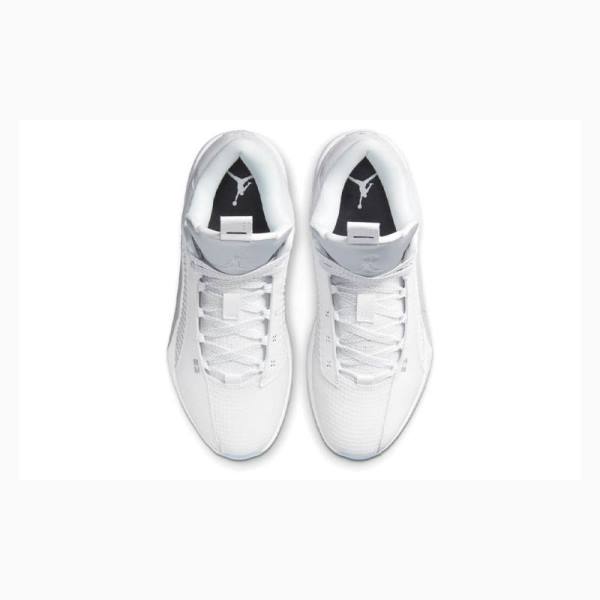 Air Jordan 35 Nike Low Zapatillas Hombre Blancas | JD-763DA