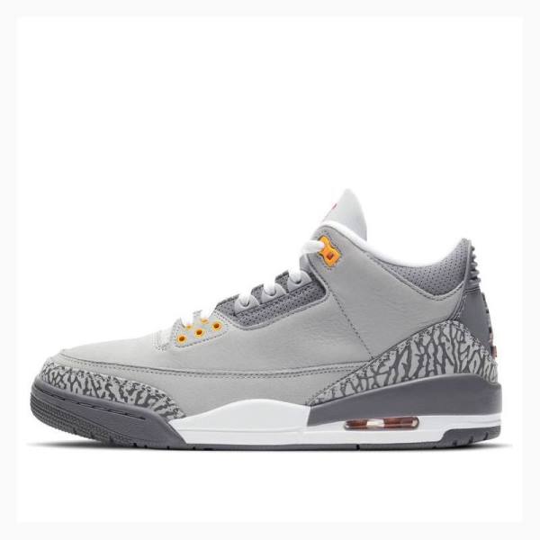 Air Jordan 3 Nike Retro Cool 2021 Zapatillas Baloncesto Hombre Gris | JD-932QL