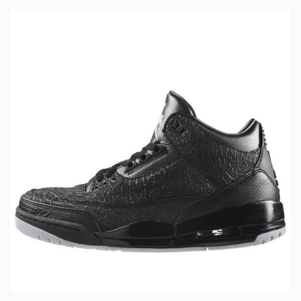 Air Jordan 3 Nike Retro Flip Zapatillas Baloncesto Hombre Negras | JD-451JD