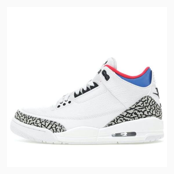 Air Jordan 3 Nike Retro NRG \'Seoul\' Zapatillas Baloncesto Mujer Blancas | JD-081FG