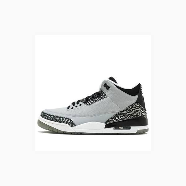 Air Jordan 3 Nike Retro Wolf Zapatillas Baloncesto Hombre Gris | JD-560UI