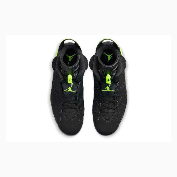 Air Jordan 6 Nike Retro Electric Zapatillas Baloncesto Hombre Negras Verde | JD-759KD