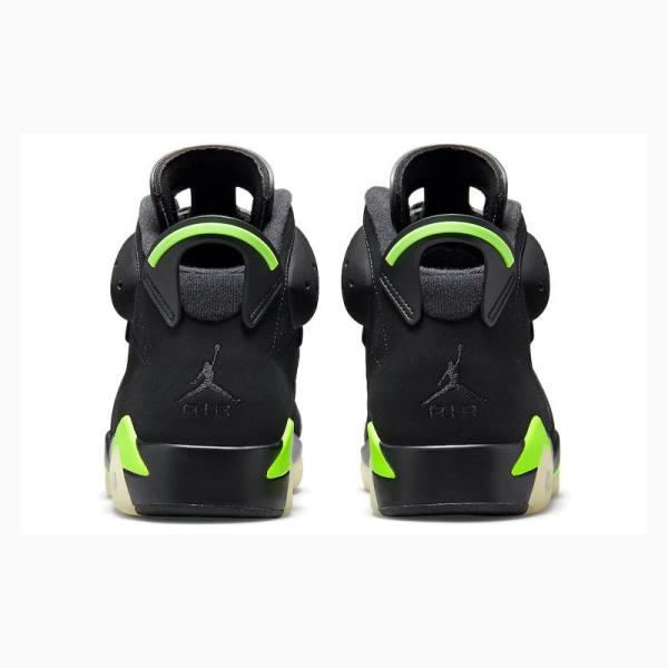 Air Jordan 6 Nike Retro Electric Zapatillas Baloncesto Hombre Negras Verde | JD-759KD