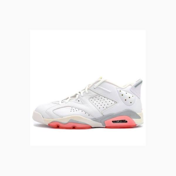 Air Jordan 6 Nike Retro Low Zapatillas Mujer Blancas Coral | JD-561KL