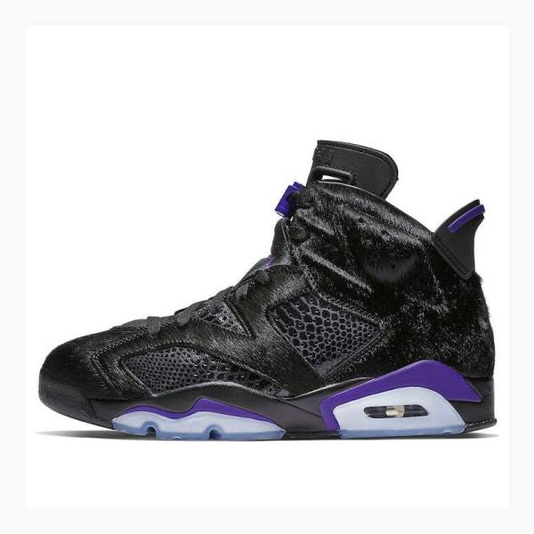 Air Jordan 6 Nike Retro SP Social Status - Cat Zapatillas Baloncesto Hombre Negras | JD-038BK