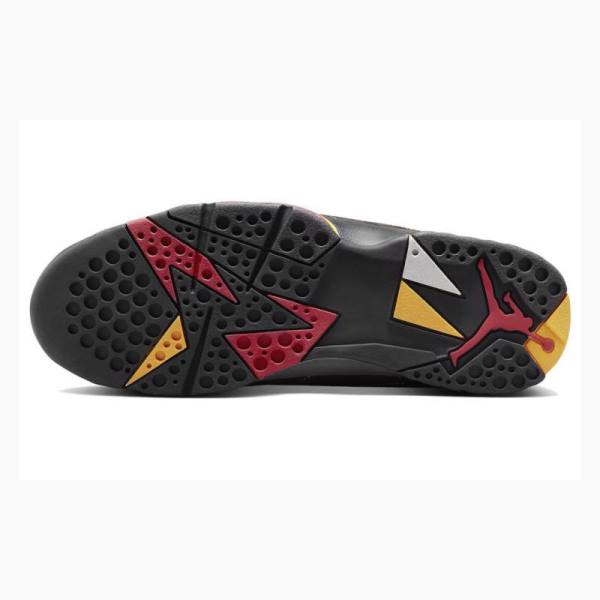 Air Jordan 7 Nike Retro Citrus Zapatillas Baloncesto Hombre Negras Naranjas | JD-067RY