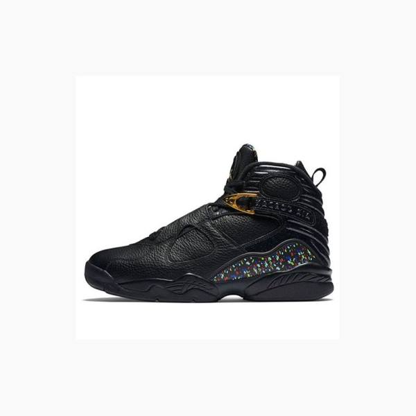 Air Jordan 8 Nike Retro CC Cigar Zapatillas Baloncesto Hombre Negras | JD-421VI