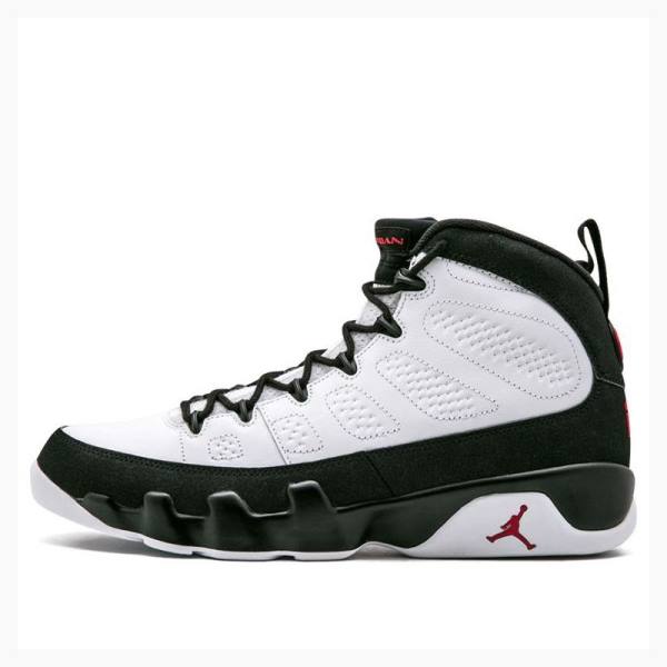 Air Jordan 9 Nike Retro Worldwide Appeal Zapatillas Baloncesto Hombre Blancas Negras | JD-729SB