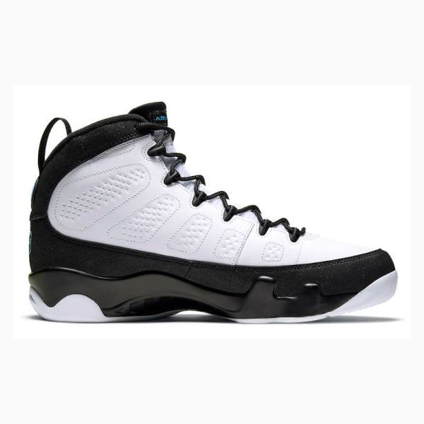 Air Jordan 9 Nike Retro Zapatillas Baloncesto Hombre Blancas Negras | JD-084XN