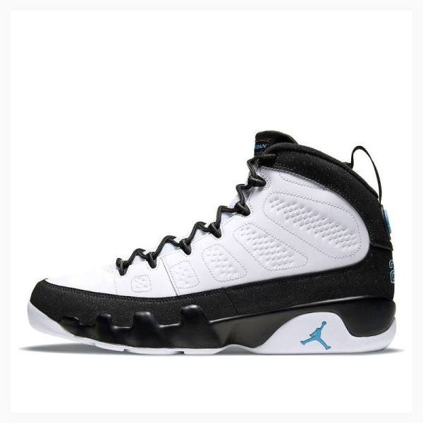 Air Jordan 9 Nike Retro Zapatillas Baloncesto Hombre Blancas Negras | JD-084XN