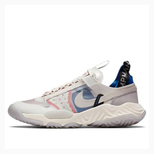 Air Jordan Nike Delta Breathe Tech White Zapatillas Correr Mujer Blancas Azules Rojas | JD-916UQ