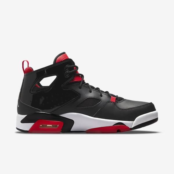 Air Jordan Nike Flight Club 91 Zapatillas Hombre Negras Rojas Blancas | NK570DRP