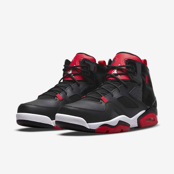 Air Jordan Nike Flight Club 91 Zapatillas Hombre Negras Rojas Blancas | NK570DRP