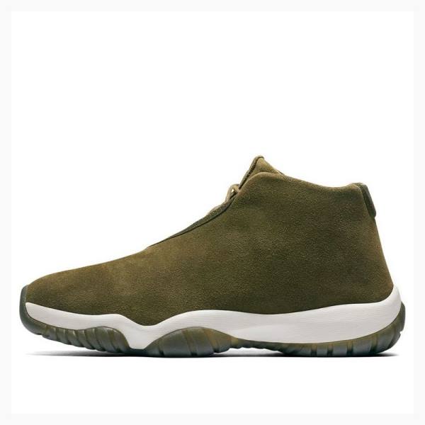 Air Jordan Nike Future Gamuza – Lona Zapatillas Baloncesto Mujer Verde Oliva | JD-520PX