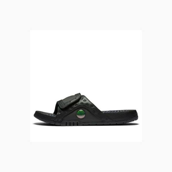 Air Jordan Nike Hydro 13 Chanclas Chanclas Hombre Negras | JD-027BO