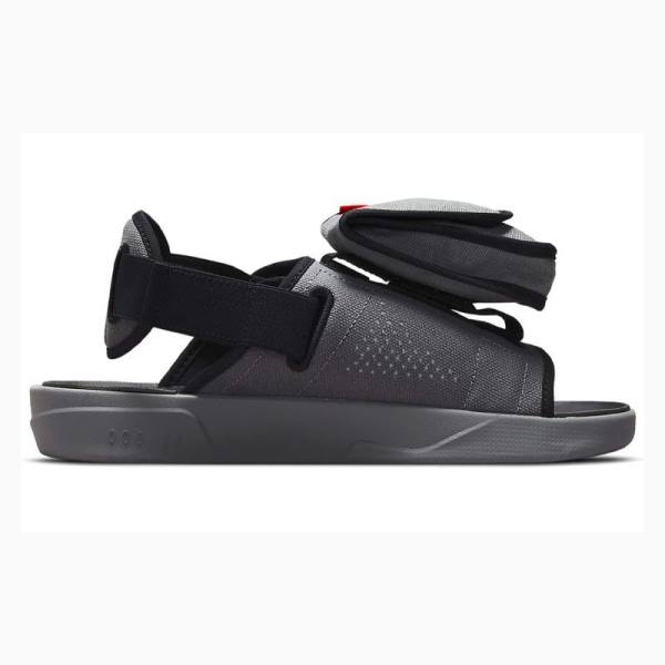 Air Jordan Nike LS Sandalias Hombre Negras | JD-805HI