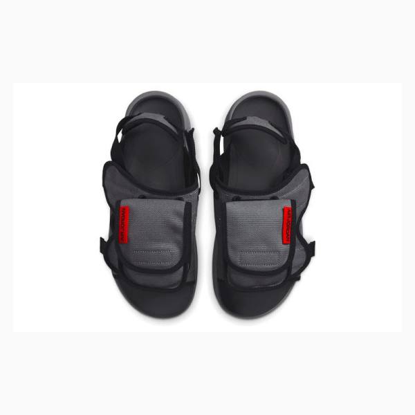 Air Jordan Nike LS Sandalias Hombre Negras | JD-805HI