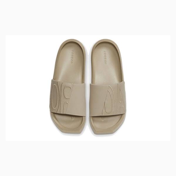 Air Jordan Nike Nola Chanclas Mujer Beige | JD-285DP