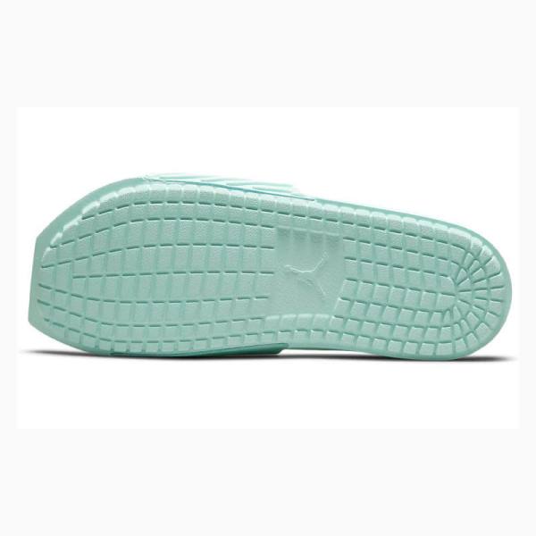 Air Jordan Nike Nola Chanclas Mujer Verde | JD-245GH