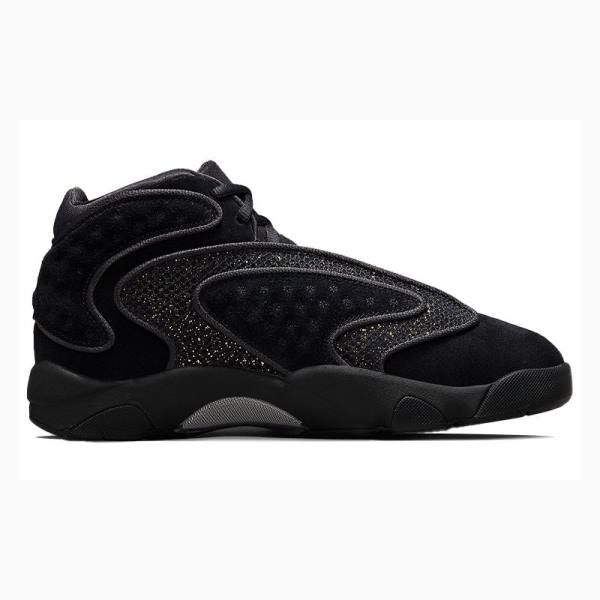 Air Jordan Nike OG Metallic Zapatillas Baloncesto Mujer Negras | JD-924TJ