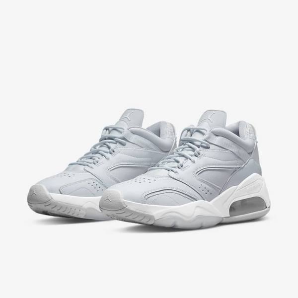 Air Jordan Nike Point Lane Zapatillas Correr Hombre Plateadas Blancas Gris | NK504RQB