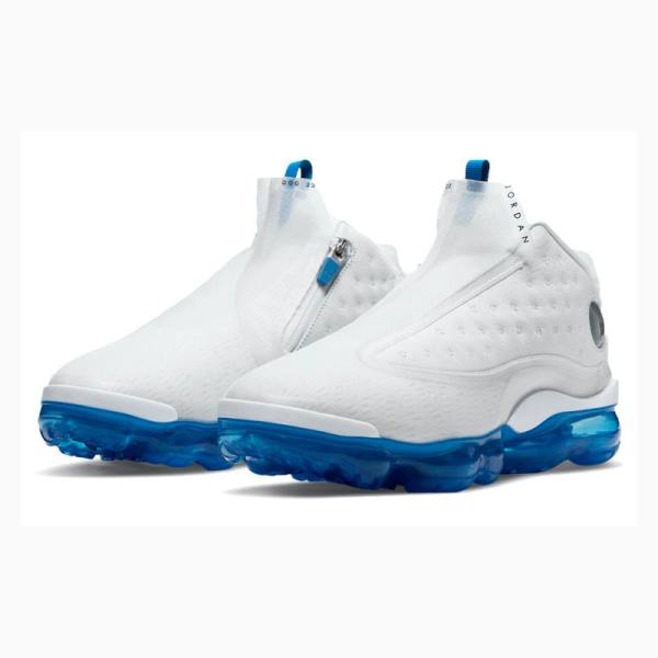 Air Jordan Nike Reign Zapatillas Baloncesto Mujer Blancas Azules | JD-298FW