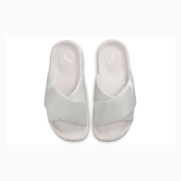 Air Jordan Nike Sophia Chanclas Mujer Beige | JD-804OM