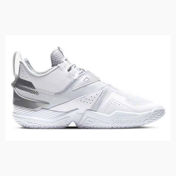 Air Jordan Nike Westbrook One Take Zapatillas Baloncesto Mujer Blancas Gris | JD-504WI