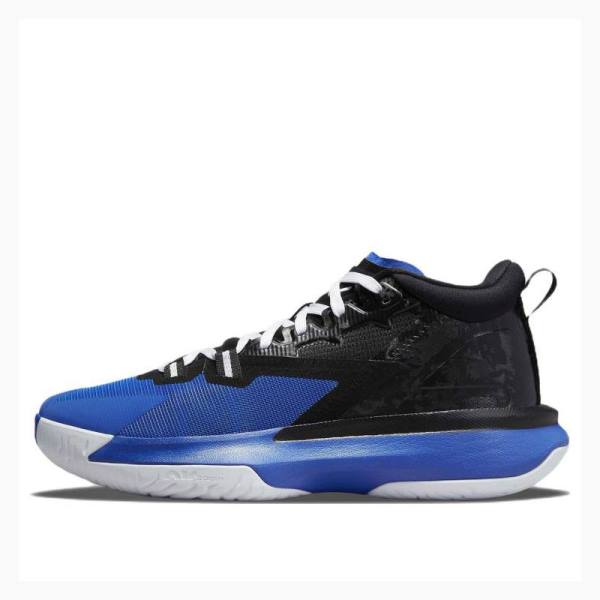 Air Jordan Nike Zion 1 PF Zapatillas Baloncesto Hombre Negras Azules | JD-410EF