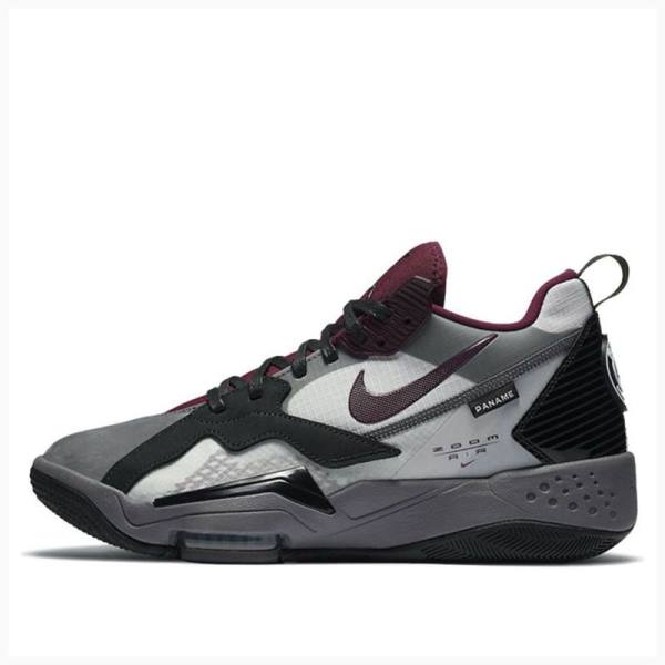 Air Jordan Nike Zoom 92 PSG PSG Zapatillas Baloncesto Hombre Negras Rojas | JD-324LK