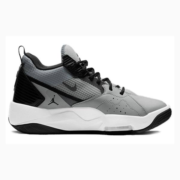 Air Jordan Nike Zoom 92 Zapatillas Baloncesto Mujer Gris Negras | JD-451WK