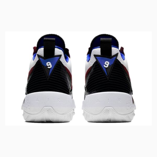 Air Jordan Nike Zoom 92 Zapatillas Baloncesto Mujer Negras Blancas Azules | JD-652LJ